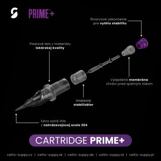 💜 Cartridge Prime+ prinášajú presnosť, stabilitu a bezpečie pri každom ťahu. Profesionálne cartridge pre tatérov, ktorí...