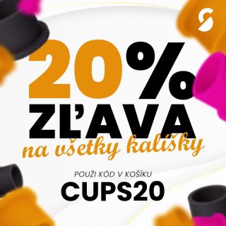 ✨ Zľava 20 % na všetky kalíšky! Kalíšky sú spotrebák, ktorý mizne rýchlo. A presne preto je teraz ideálny čas nakúpiť vo...