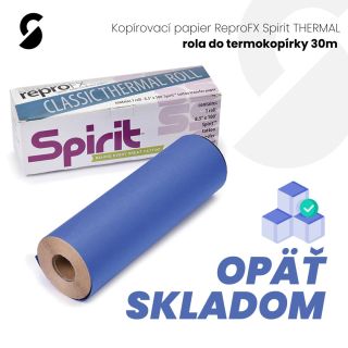 💥 ReproFX Spirit Thermal rolka je opäť v ponuke. Stabilná stopa, konzistentný prenos a čistý pracovný proces bez...